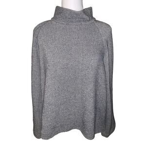 Theory Knit Turtle Neck sweater contemporary retro classic designer spring boho